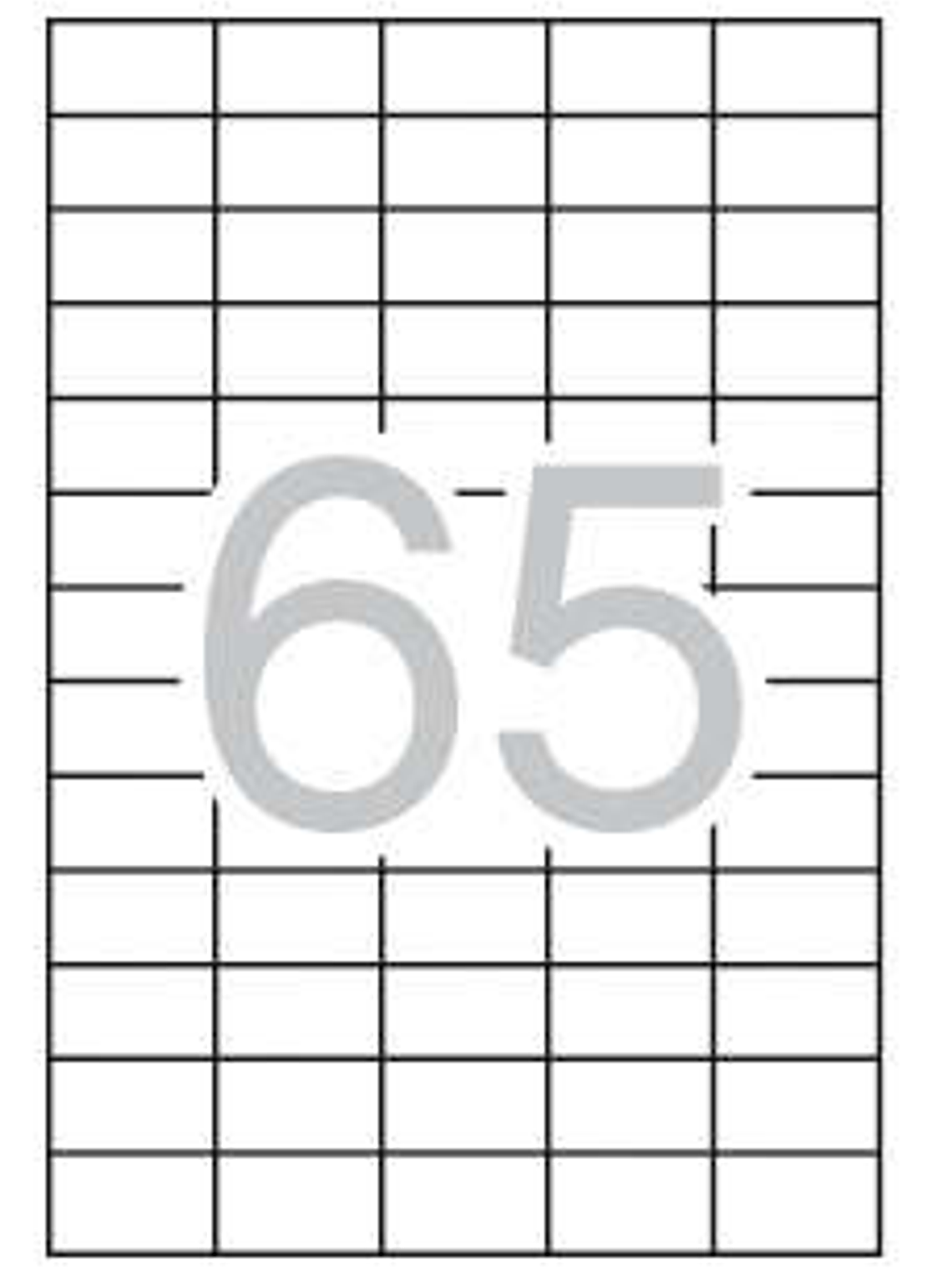 Apli Pack de 1.625 Etiquetas 38x21.2mm - Adhesivo Permanente - Cantos Rectos - Aptas para Impresion y Fotocopias - Color Blanco 1