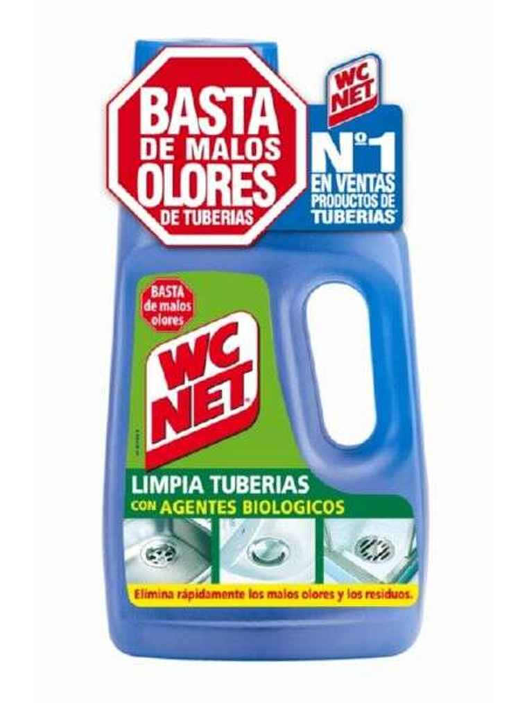 Wc Net Limpia Tuberias con Agentes Biologicos 1L 1