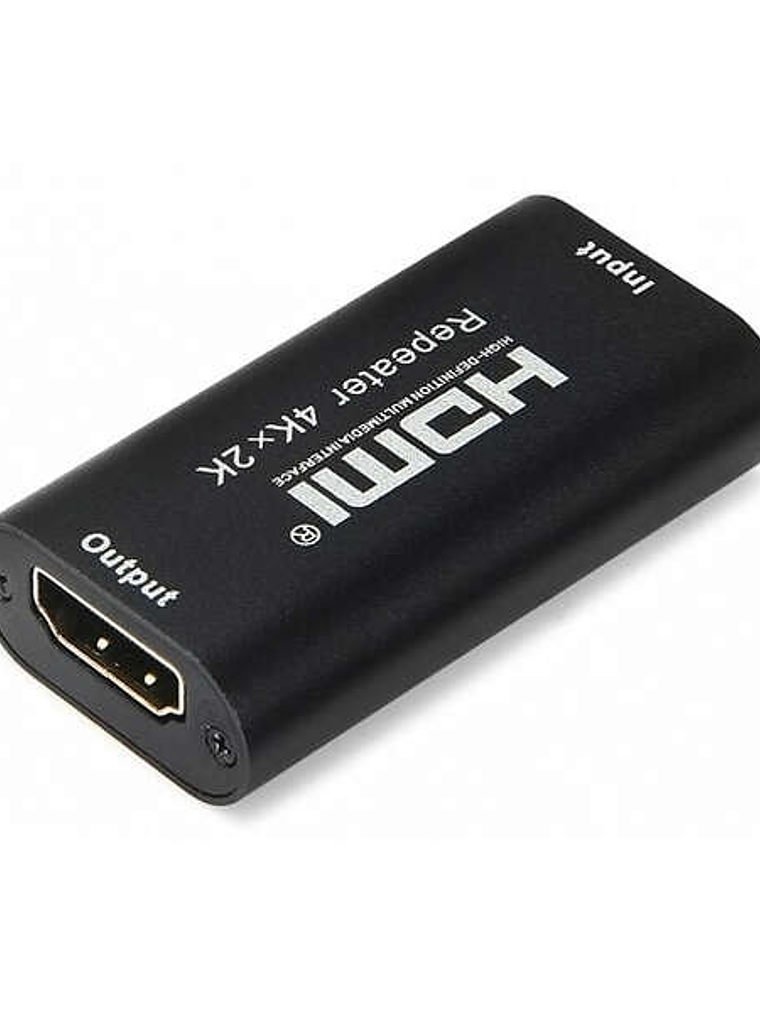 Aisens Repetidor HDMI Alta Velocidad / HEC - Conectores Tipo A Hembra en Ambos Extremos - Color Negro 1