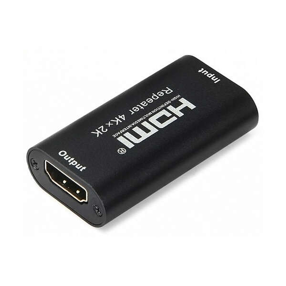 Aisens Repetidor HDMI Alta Velocidad / HEC - Conectores Tipo A Hembra en Ambos Extremos - Color Negro 1