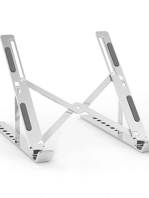 Aisens Soporte de Sobremesa Ajustable para Portatil / Tablet - Color Plata