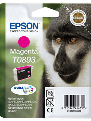 Epson T0893 Magenta Cartucho de Tinta Original - C13T08934011
