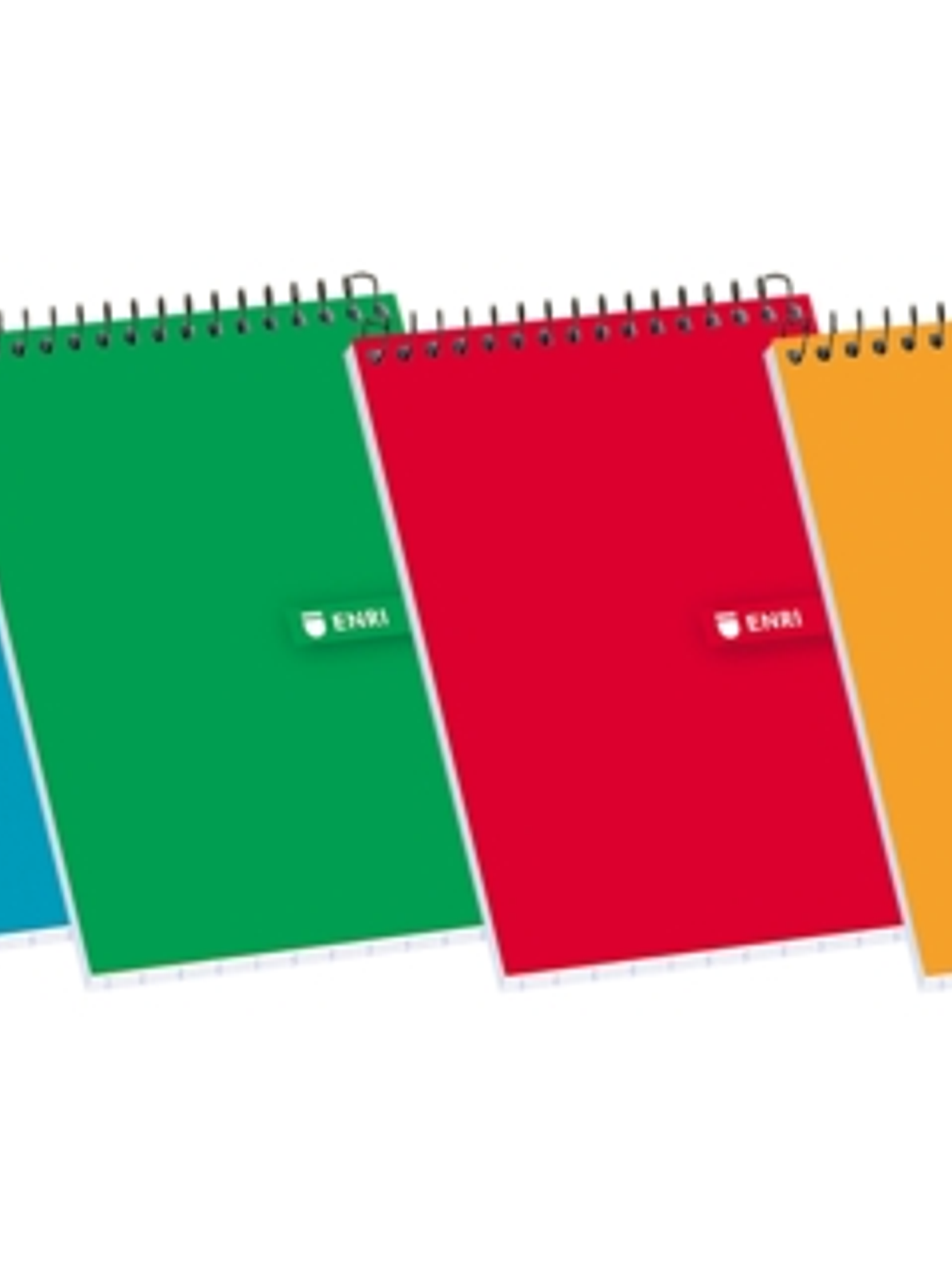 Enri Bloc de Notas Espiral Tapa Blanda 16º 4x4 - Hojas Cuadriculadas - Tamaño Compacto - Ideal para Apuntes y Dibujos 1