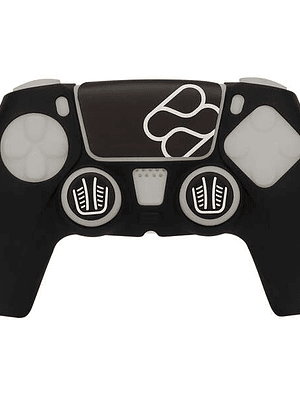 FR-TEC Funda de Silicona + Grips para Joysticks Custom Kit Dualsense para PS5 - Mejora el Tacto y Evita Manos Sudorosas - Proteccion y Facil Instalaci