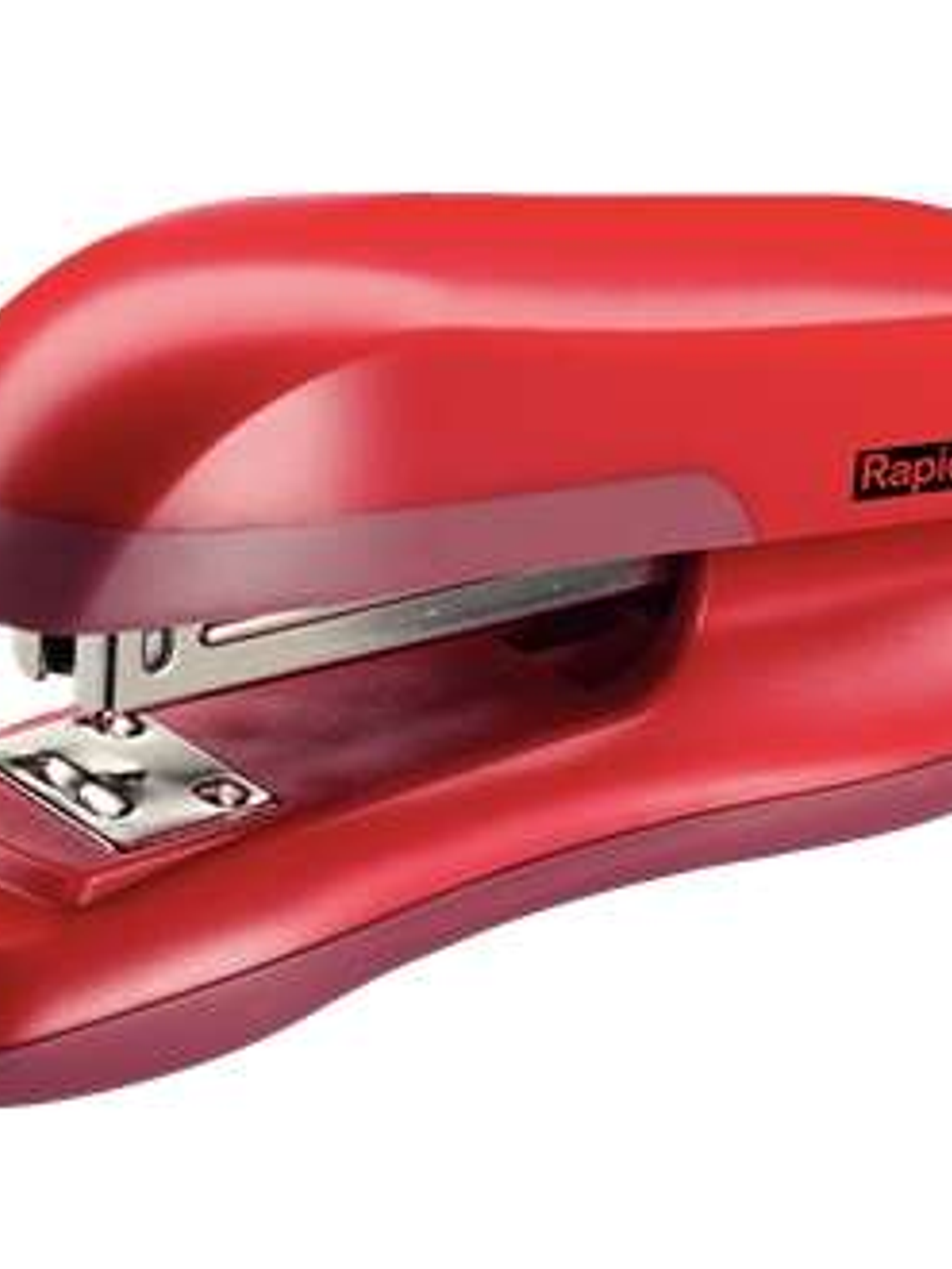 Rapid F16 Grapadora de Sobremesa - Hasta 30 Hojas - Grapado Abierto, Cerrado y Clavado - Color Rojo 1