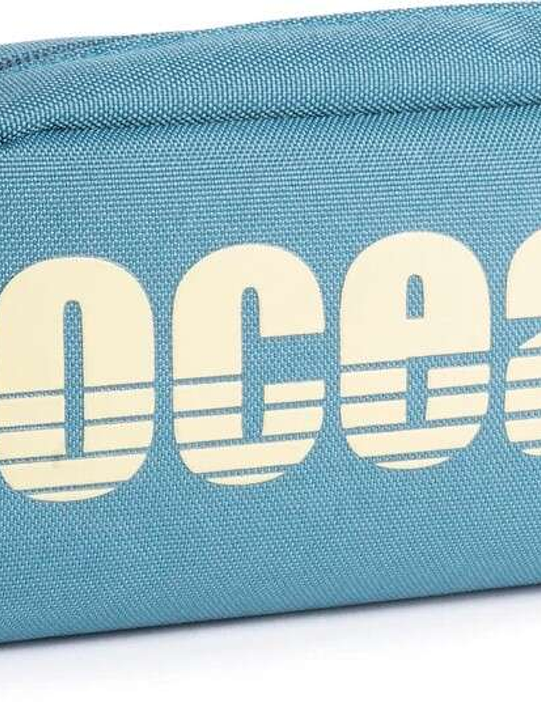 Oceans Wave California Estuche de 1 Cremallera - Tirador Ergonomico - Color Azul 1