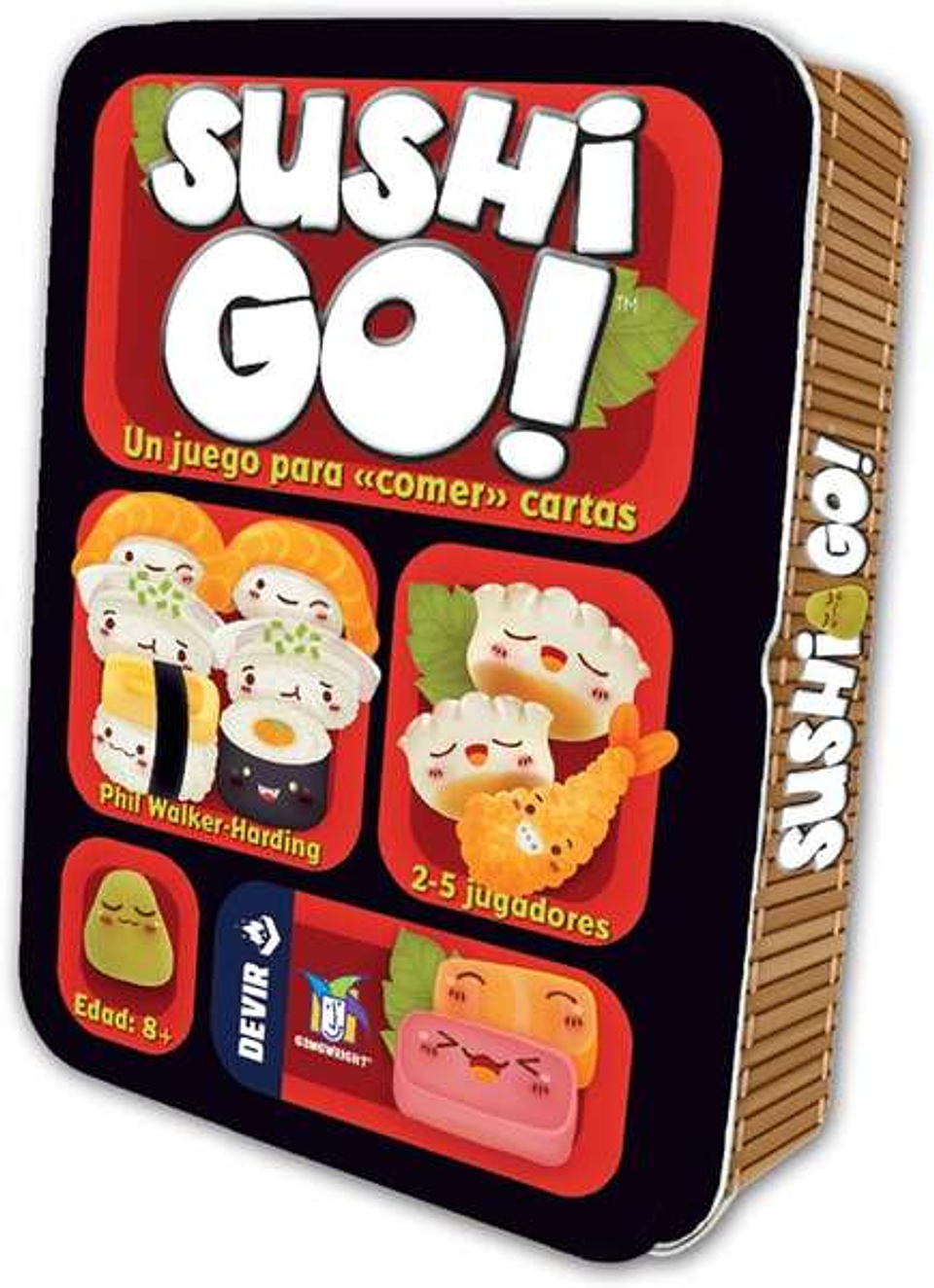 Sushi Go Juego de Cartas - Tematica Gastronomia/Oriental - De 2 a 5 Jugadores - A partir de 10 Años - Duracion 15min. aprox. 1