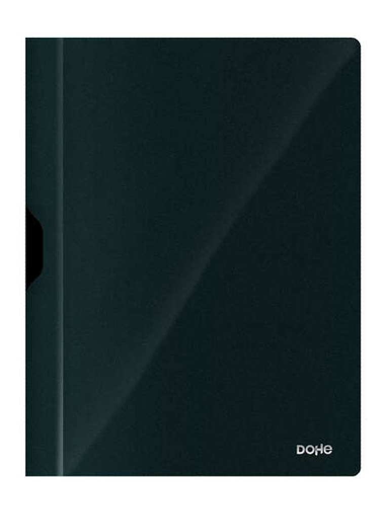 Dohe Dossier Tamaño A4 con Clip Metalico - Fabricado en Polipropileno Opaco de 350 Micras - Ideal para Organizar Documentos - Resistente y Duradero 1