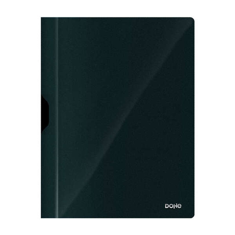 Dohe Dossier Tamaño A4 con Clip Metalico - Fabricado en Polipropileno Opaco de 350 Micras - Ideal para Organizar Documentos - Resistente y Duradero 1