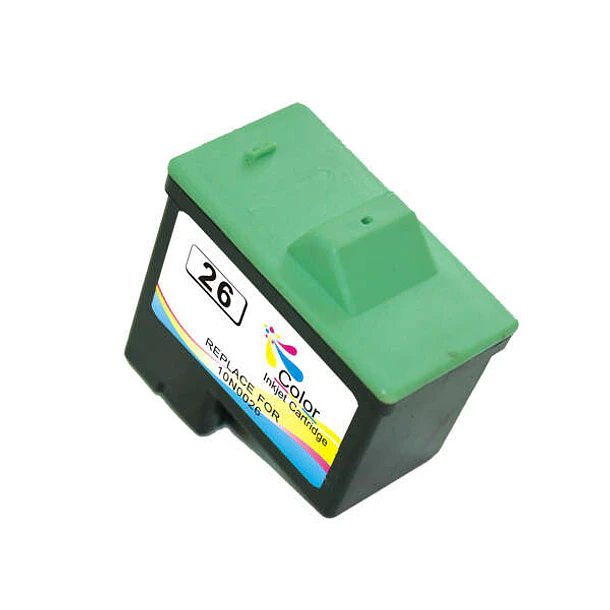 Lexmark 26/27 Color Cartucho de Tinta Generico - Reemplaza 10N0026E/10NX227E