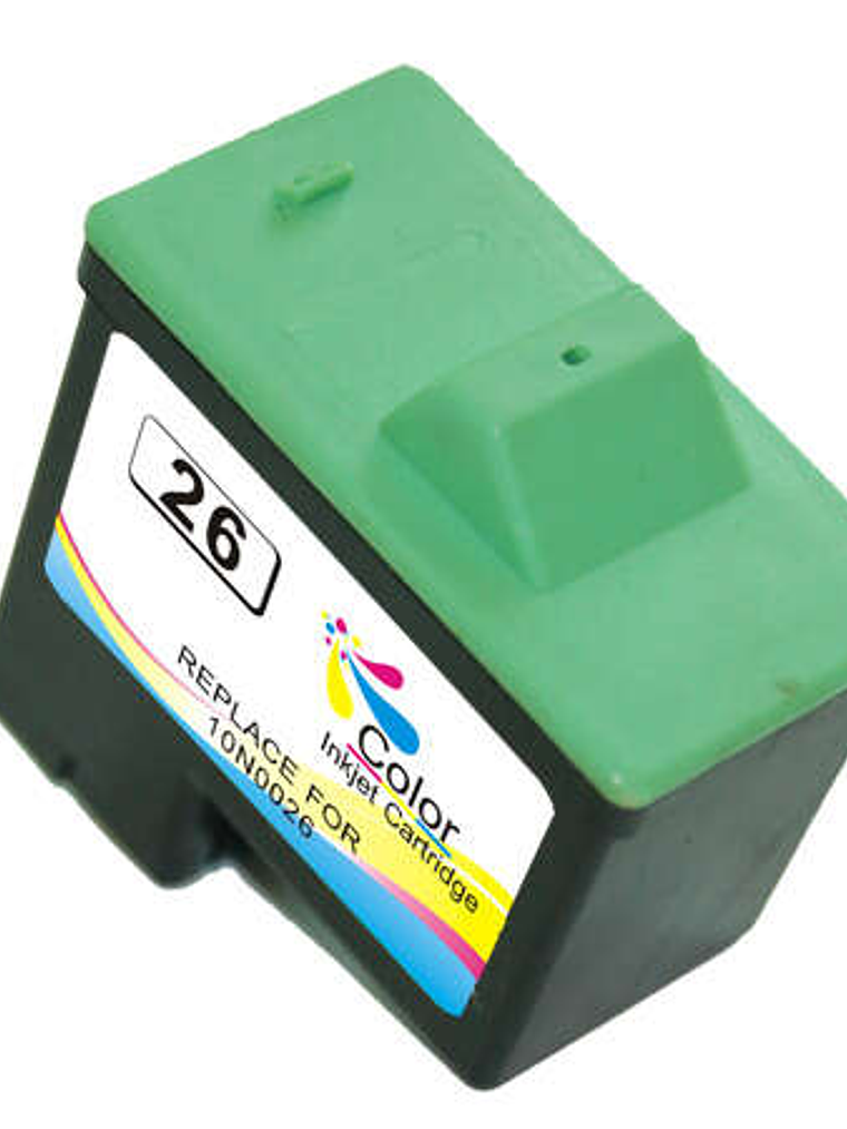 Lexmark 26/27 Color Cartucho de Tinta Generico - Reemplaza 10N0026E/10NX227E 1