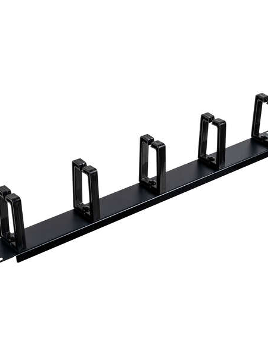 Aiten Data Guia 1U Cableado Plastico 5 Anillos sin Tapa 1