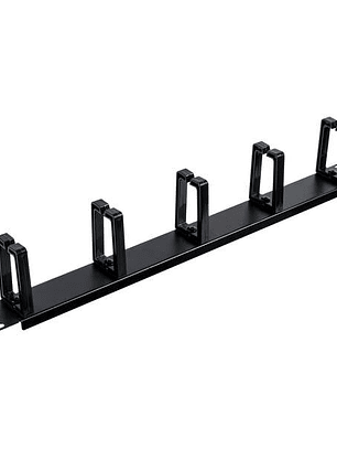 Aiten Data Guia 1U Cableado Plastico 5 Anillos sin Tapa