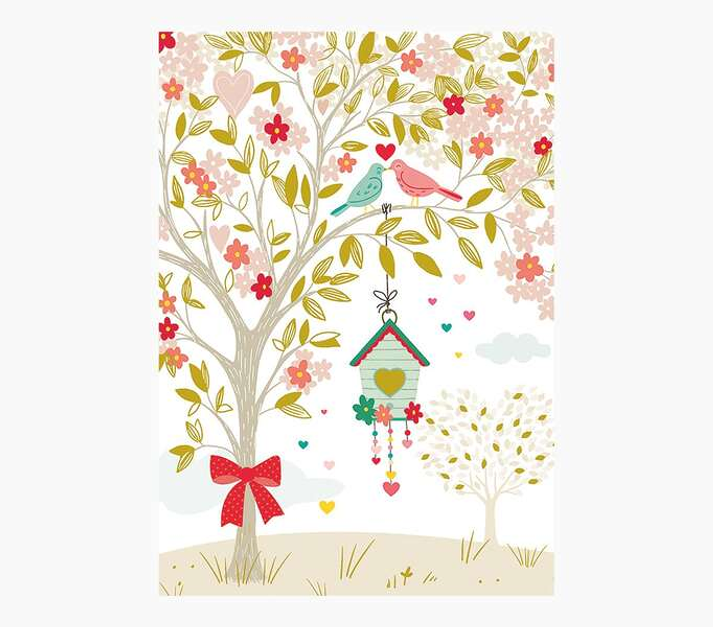 Pictura Tarjeta Felicitacion Zig-Zag Triptico - Estampado en Caliente - Lentejuelas - Pop-Up - 15x22cm - Incluye un Sobre Blanco - sin Envoltorio - Pa 1