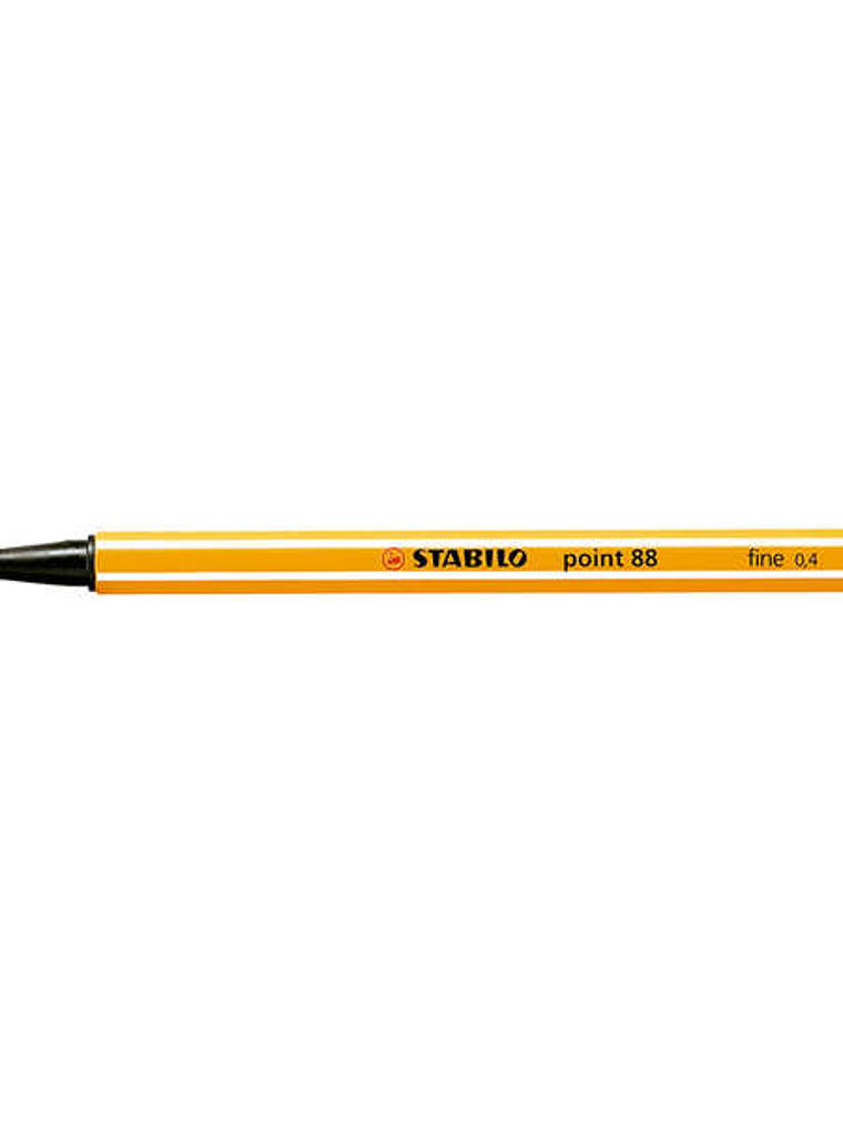 Stabilo Point 88 Rotulador de Punta Fina de Fibra - Trazo de 0.4 mm - Tinta con Base de Agua - Color Gris Oscuro 1