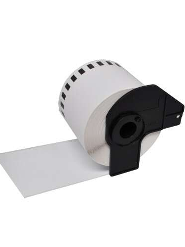 Brother DK44205 - Etiquetas Removibles Genericas de Tamaño personalizado - Ancho 62mm x 30,48 metros - Texto negro sobre fondo blanco 1