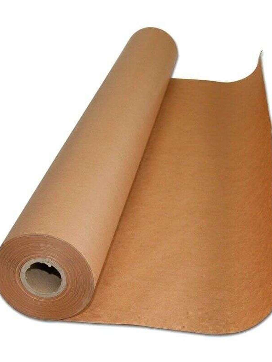 Fabrisa Rollo de Papel Kraft Verjurado 70gr 1x25m - Color Marron 1