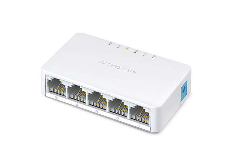 Mercusys Switch 5 Puertos RJ45 10/100 Mbps 1