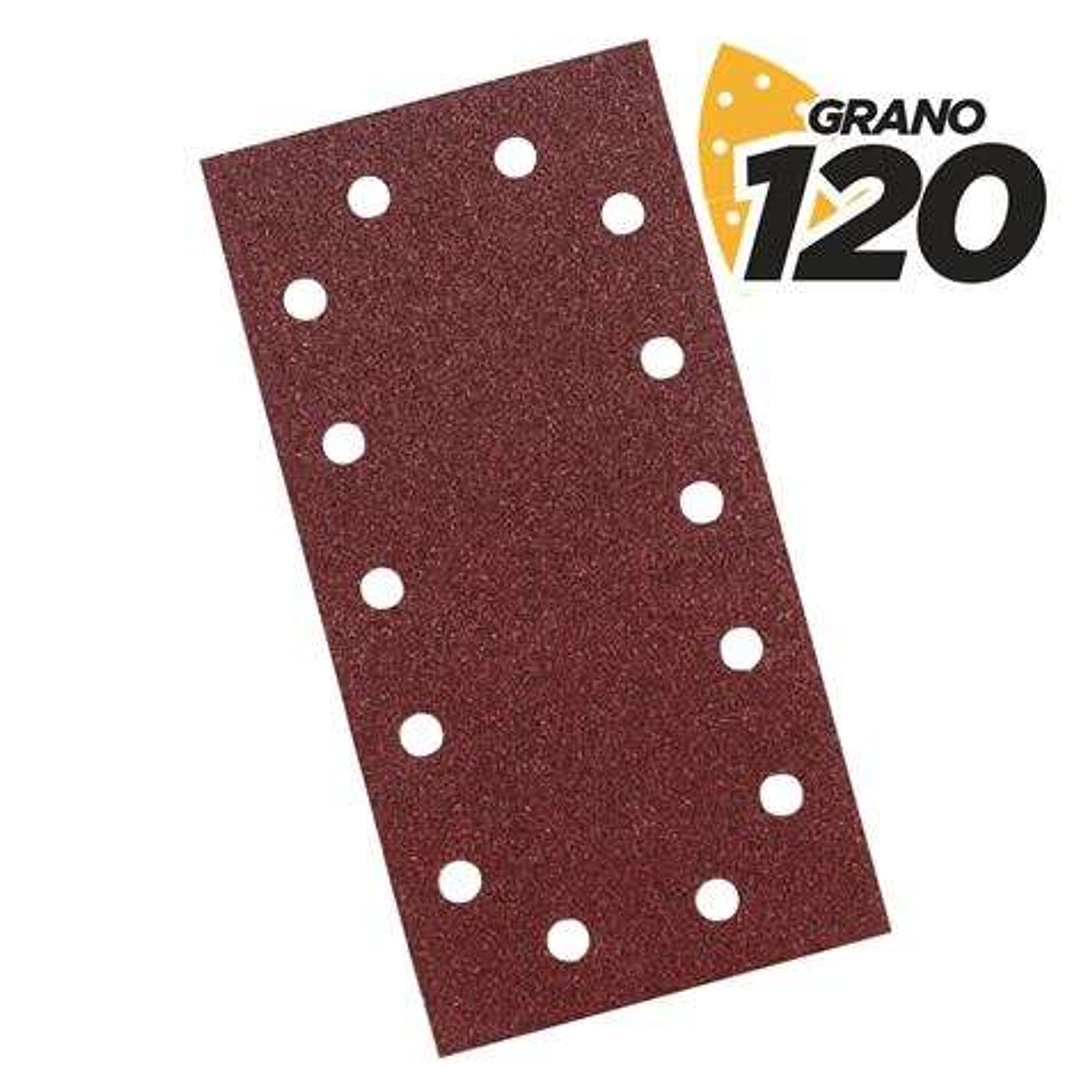 Blim Pack de 10 Lijas para Lijadora BL0123 - Grano 120 - Formato Rectangular 1