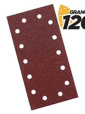Blim Pack de 10 Lijas para Lijadora BL0123 - Grano 120 - Formato Rectangular