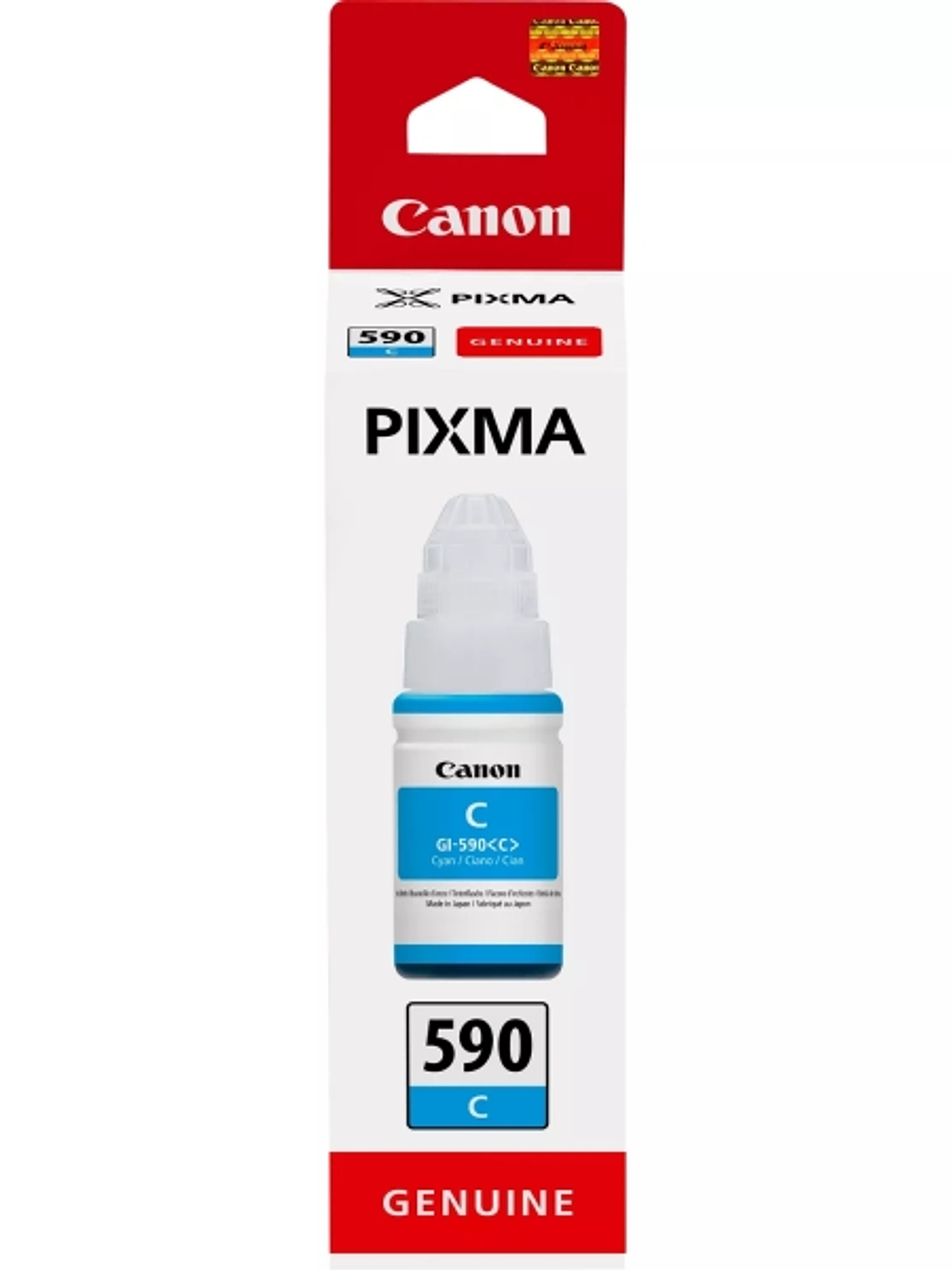 Canon GI590 Cyan Botella de Tinta Original - GI590C/1604C001 1