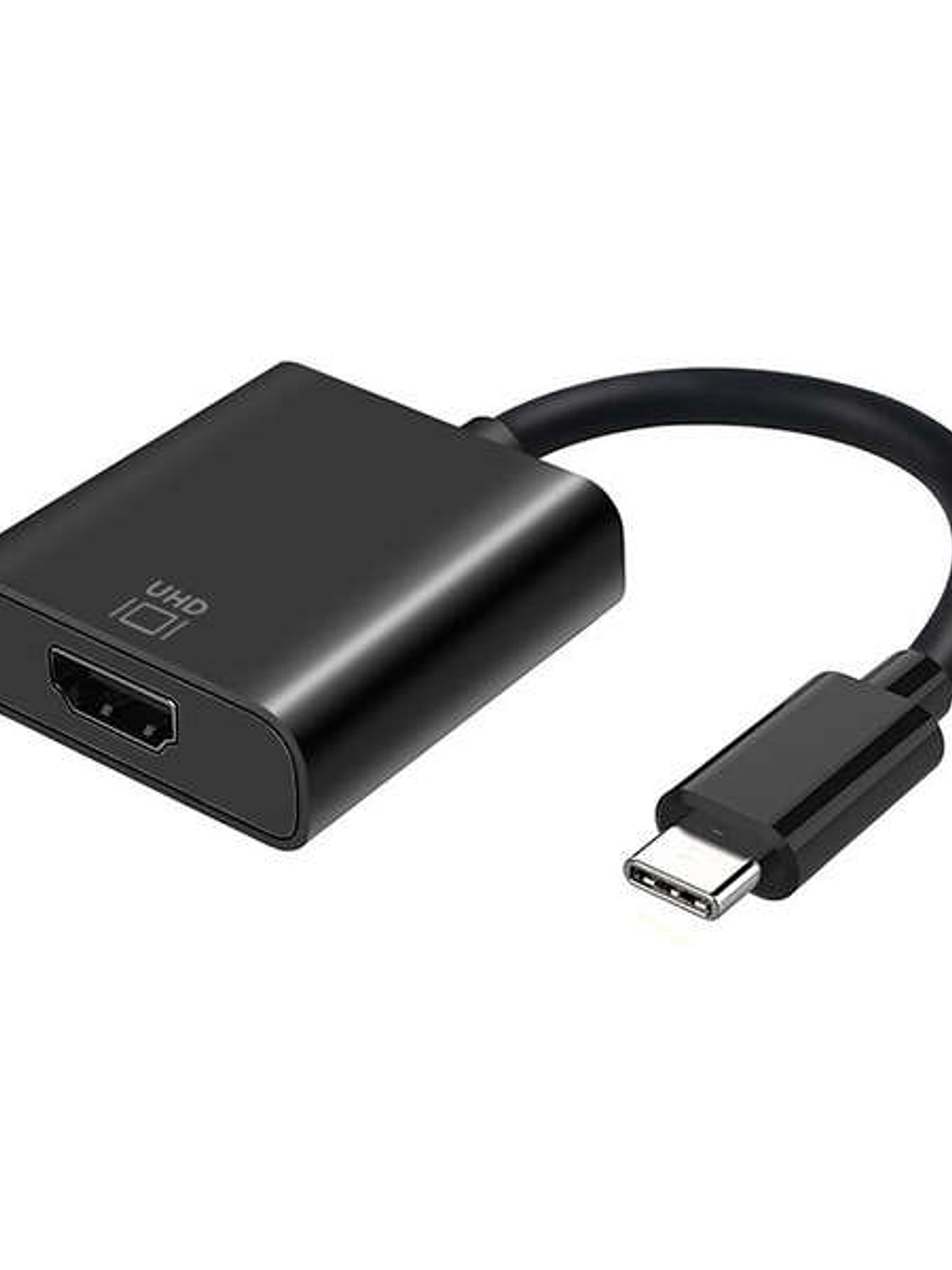 Aisens Conversor USB-C a HDMI 4K@60HZ - USB-C/M-HDMI/H - 15cm - Color Negro 1