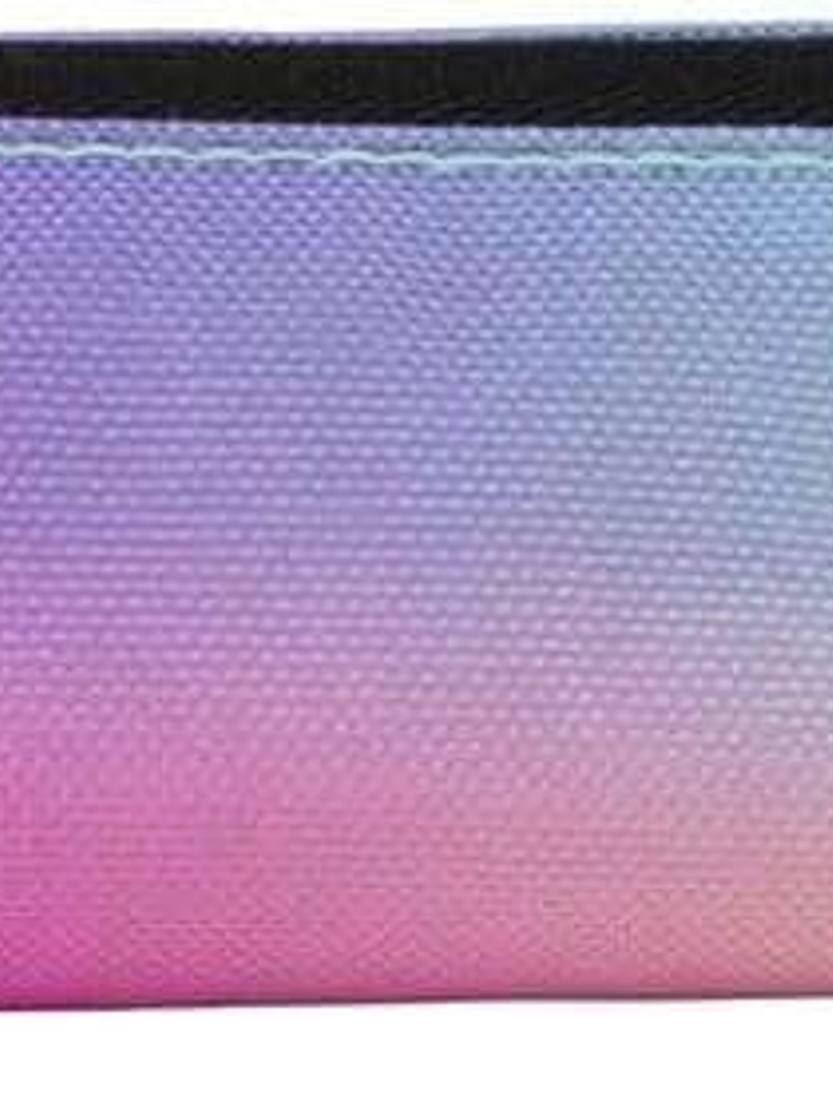 Milan Sunset Estuche Portatodo Mini Redondo - Tejido Resistente a las Roturas y Rasgaduras - Medidas 20,5x4,5x5cm - Modelo Color Negro 1