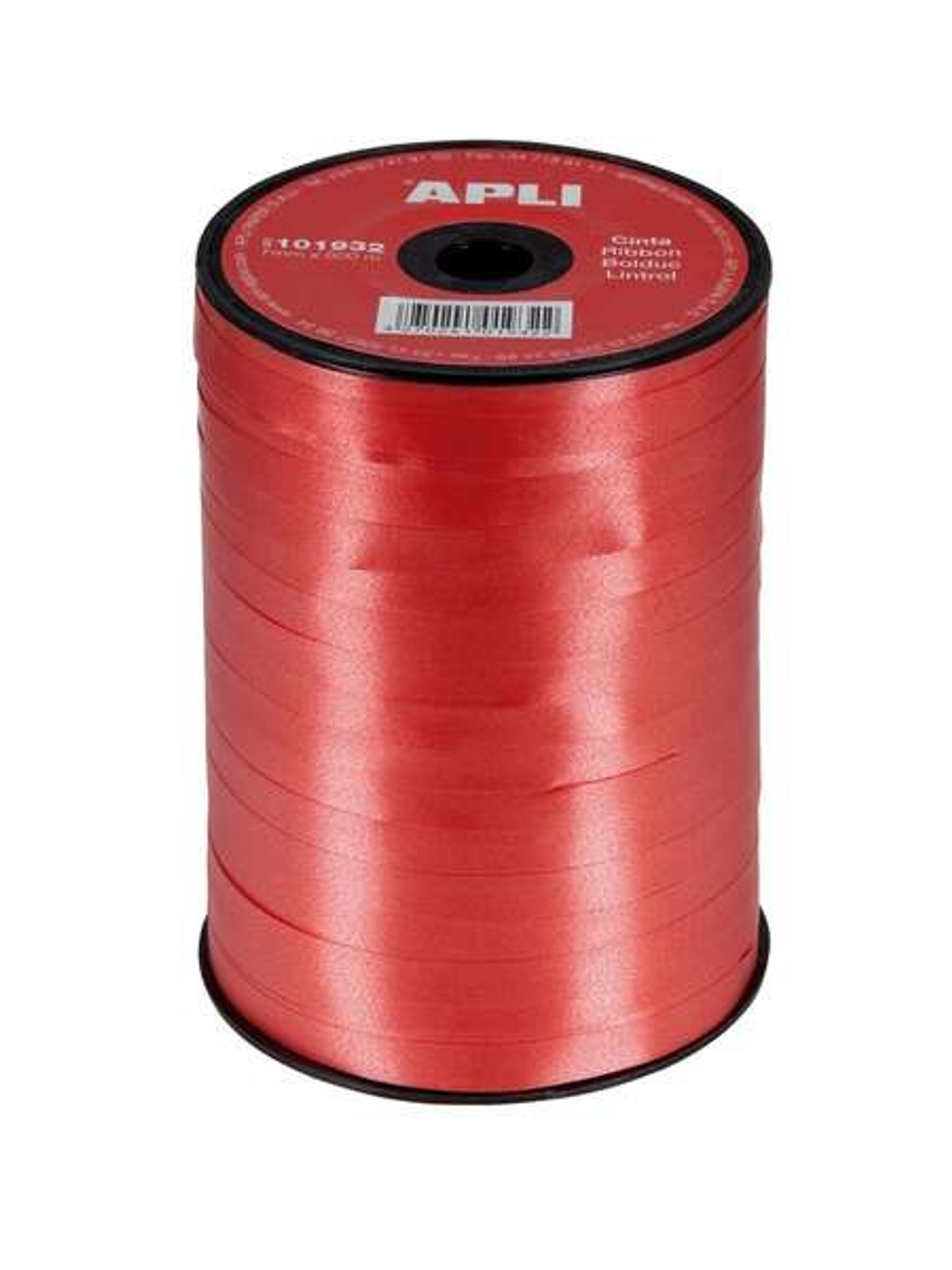 Apli Rollo de Cinta para Envolver Regalos de 7mmx400m - Color Rojo 1