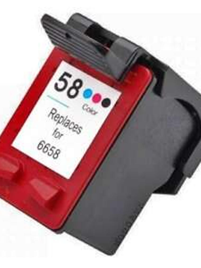 HP 58 Color Photo Cartucho de Tinta Generico - Reemplaza C6658AE 1