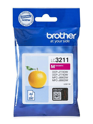 Brother LC3211 Magenta Cartucho de Tinta Original - LC3211M