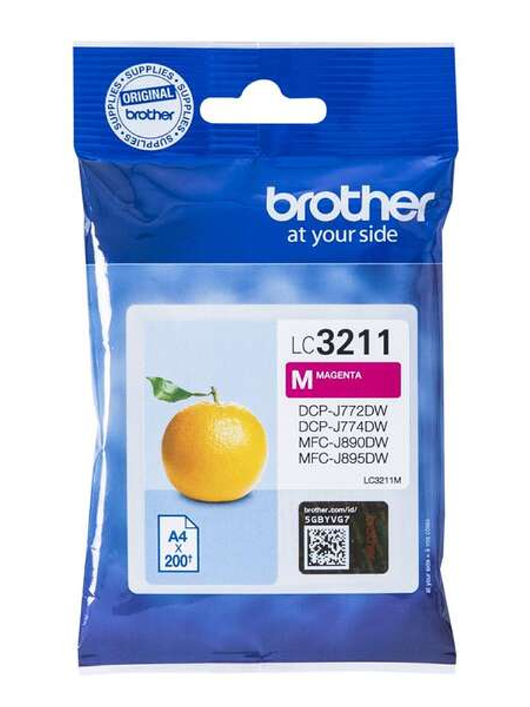 Brother LC3211 Magenta Cartucho de Tinta Original - LC3211M 1