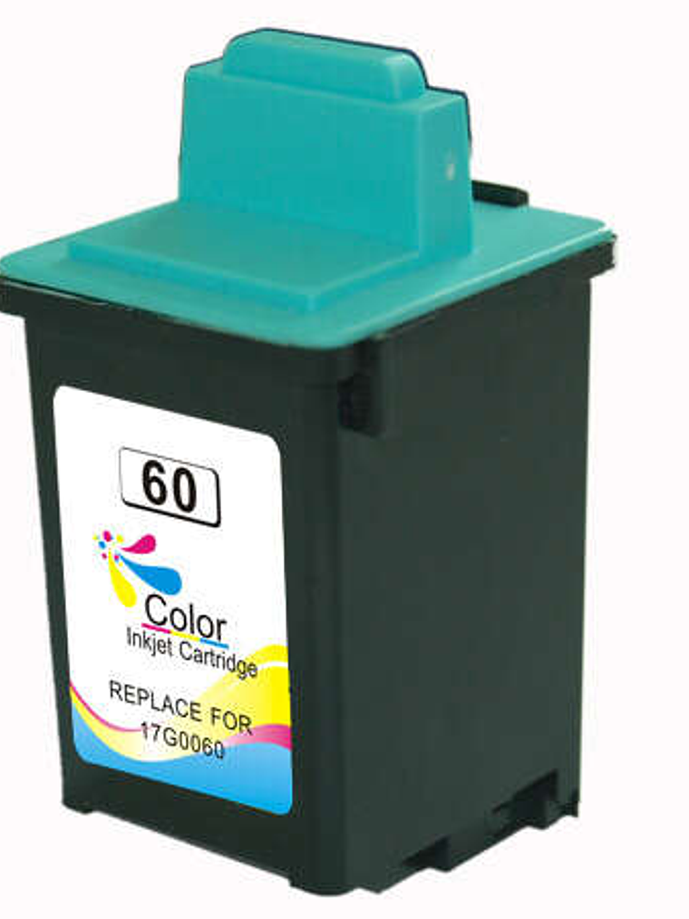 Lexmark 60 Color Cartucho de Tinta Generico - Reemplaza 17G0060E 1