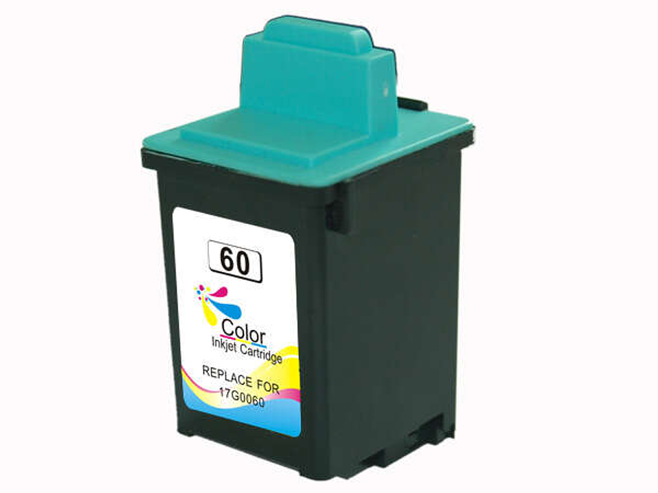 Lexmark 60 Color Cartucho de Tinta Generico - Reemplaza 17G0060E 1