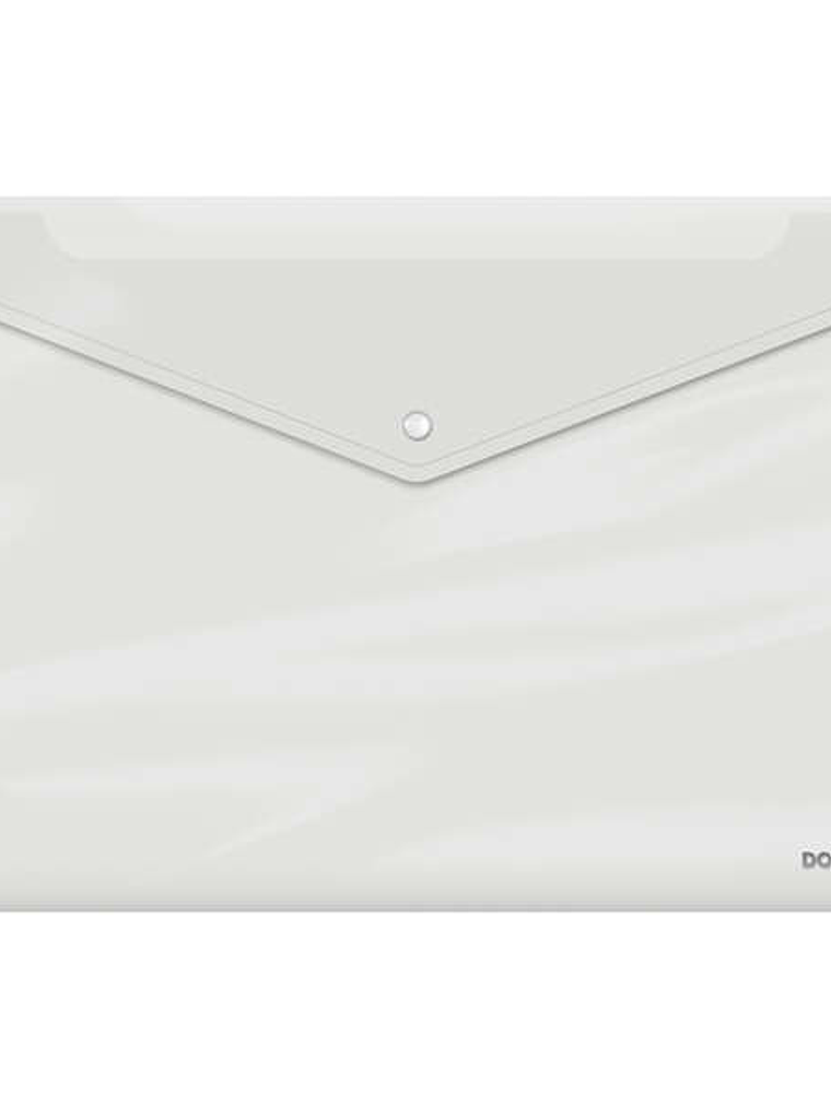 Dohe Sobre Portadocumentos A3 - Cierre de Broche - Polipropileno Cristal Transparente 150 Micras - Transparente 1