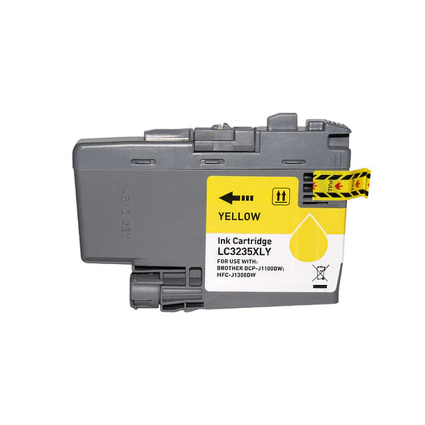 Brother LC3235XL/LC3233 Amarillo Cartucho de Tinta Generico - Reemplaza LC3235XLY/LC3233Y