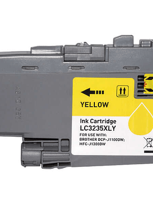 Brother LC3235XL/LC3233 Amarillo Cartucho de Tinta Generico - Reemplaza LC3235XLY/LC3233Y