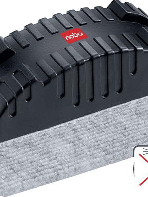 Nobo Pack de 10 Almohadillas de Recambio para Borrador de Pizarra Blanca Nobo 34531159 y 34533421