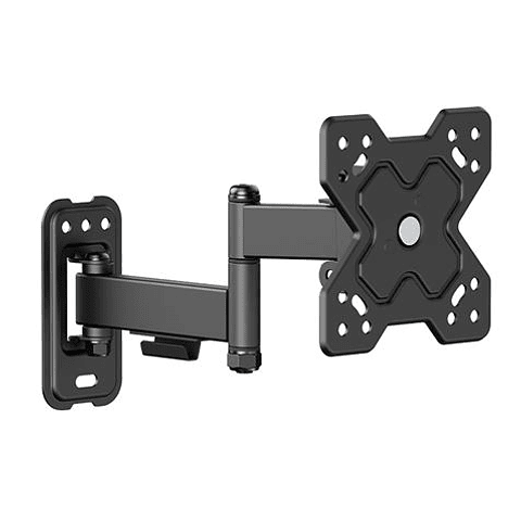 Cromad Soporte de Pared con Brazo Articulado para TV de 13"-32" - Giratorio, Inclinable y Doble Extension - Peso Max 20Kg - VESA 100x100
