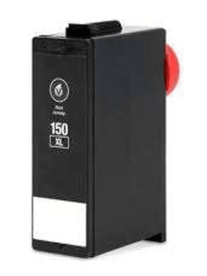 Lexmark 150XL/155XL Negro Cartucho de Tinta Pigmentada Generico - Reemplaza 14N1614E/14N1619E/14N1614E/14N1607E