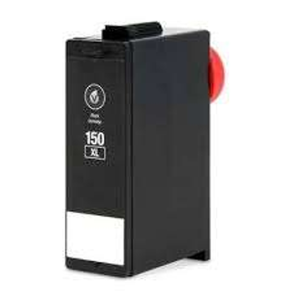 Lexmark 150XL/155XL Negro Cartucho de Tinta Pigmentada Generico - Reemplaza 14N1614E/14N1619E/14N1614E/14N1607E 1