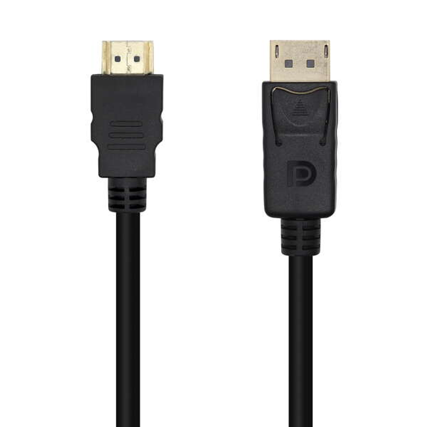 Aisens Cable Conversor Displayport a HDMI - DP/M-HDMI/M - 1.0m - Color Negro 1