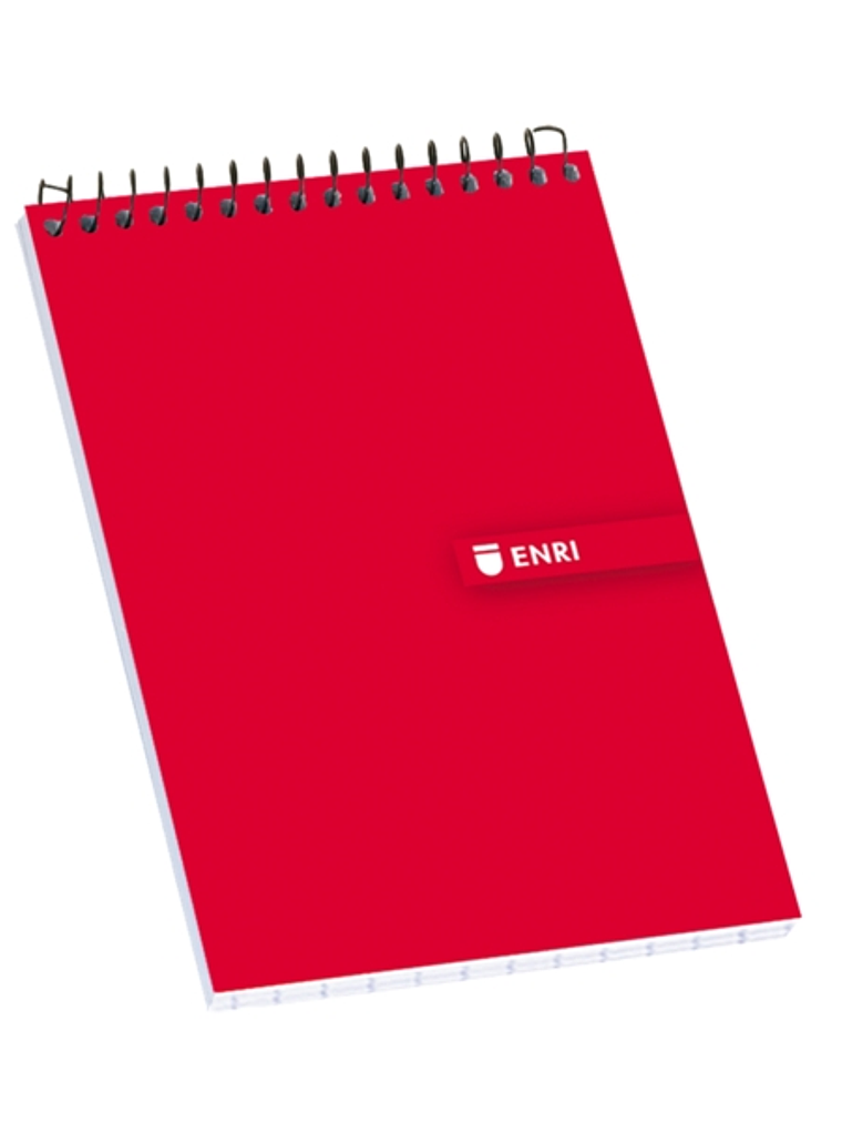 Enri Blocs Espiral Tapa Dura 16º 4x4 - Resistente Tapa Dura - Formato 16º - Cuadricula 4x4 1