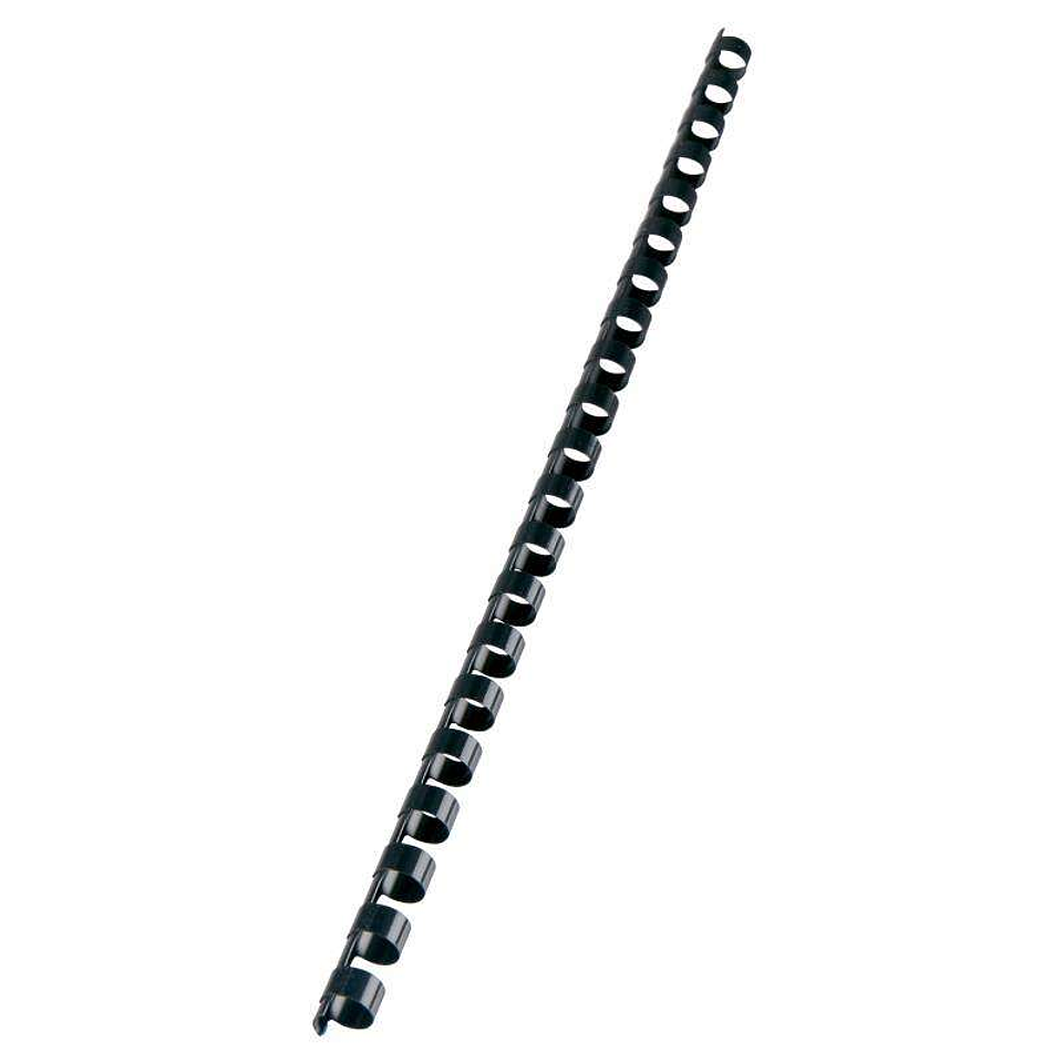 GBC Combbind Pack de 100 Canutillos Encuadernacion 10mm - Duradero y Resistente - Color Negro 1