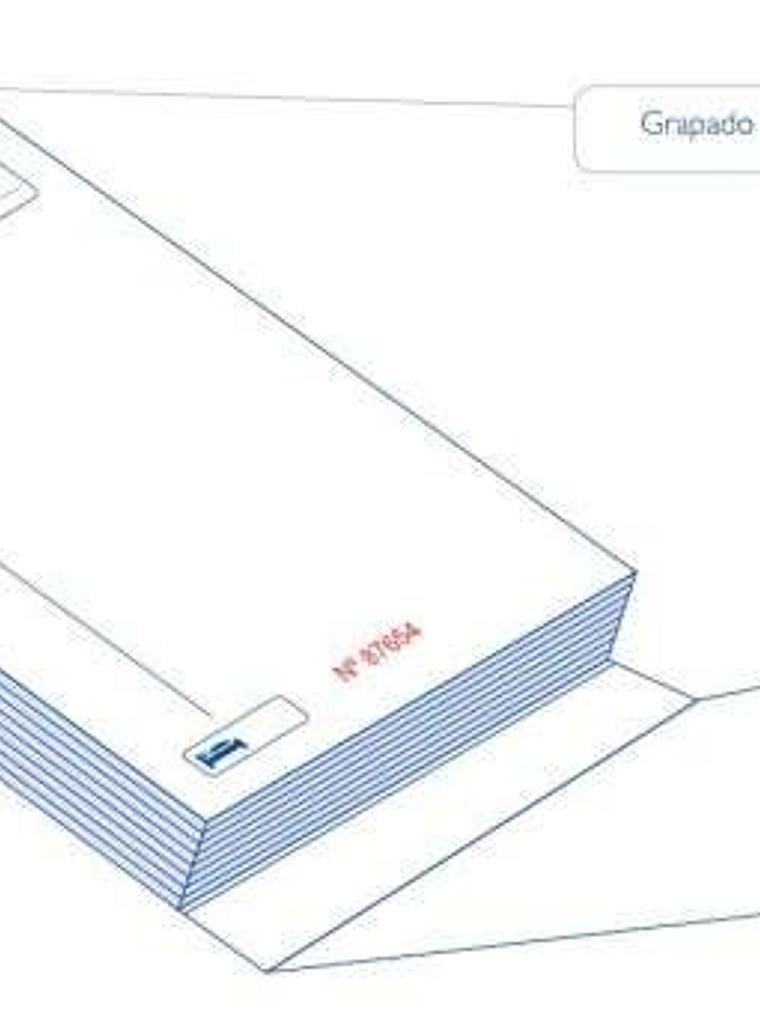 Talonario de Comandas 10x15 Duplicado Modelo Raya 1