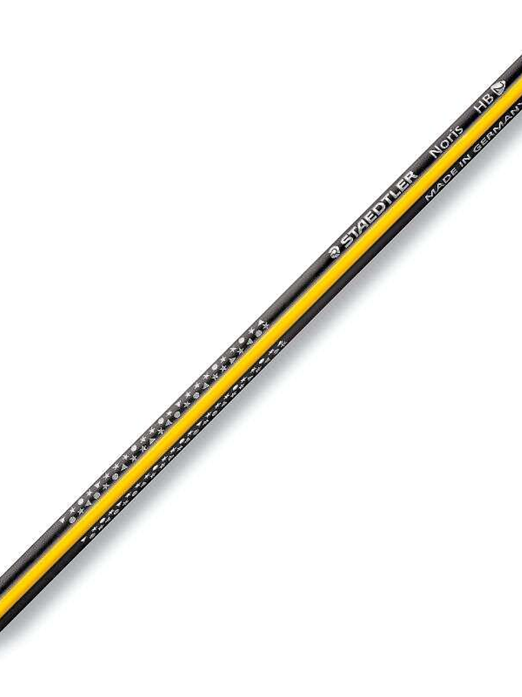 Staedtler Noris 183 Lapiz de Grafito Triangular - Mina HB Ultrarresistente de 2mm - Madera de Bosques Sostenibles 1