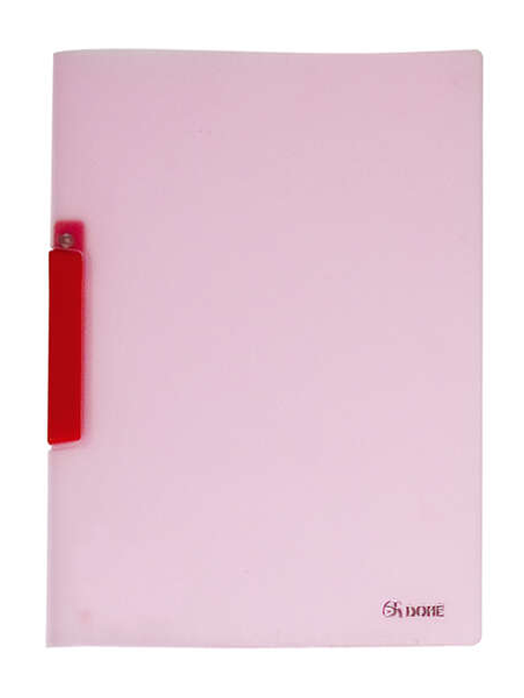 Dohe Dossier con Pinza Pivotante en Tamaño Din A4 - Fabricado en Polipropileno Translucido de 450 Micras - Pinza Pivotante para Mayor Comodidad 1