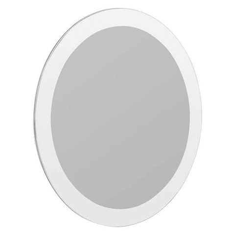 Orbegozo ESP 1000 Espejo Cosmetico Portatil - Aumento X5 - Ventosas de Fijacion - Marco Transparente - Incluye Bolsa de Terciopelo