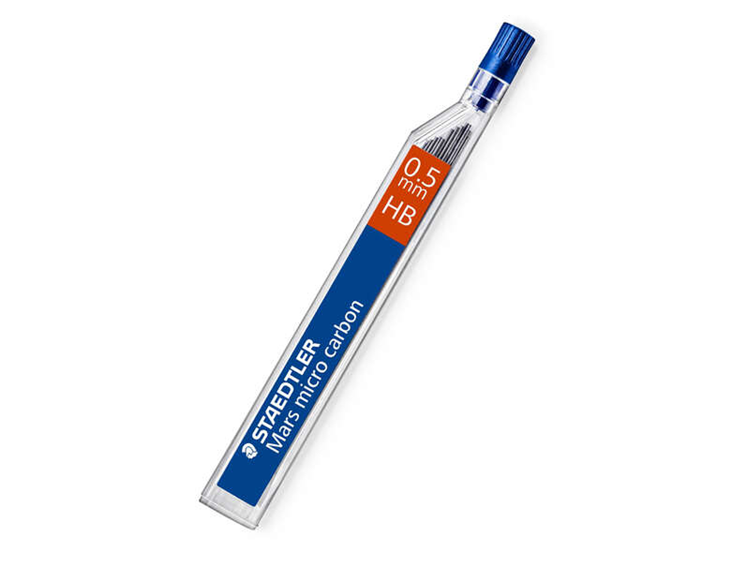 Staedtler Mars Micro Minas para Portaminas 0.5mm HB - Fuertes y Duraderas - Sin PVC - Apta para la Mayoria de Portaminas 1