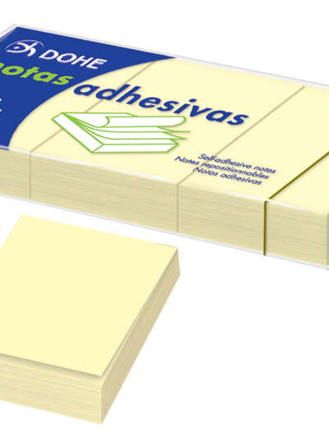 Dohe Blocs de Notas Reposicionables - 100 Hojas - Papel de 75gr - Ideal para Oficina y Escuela 1