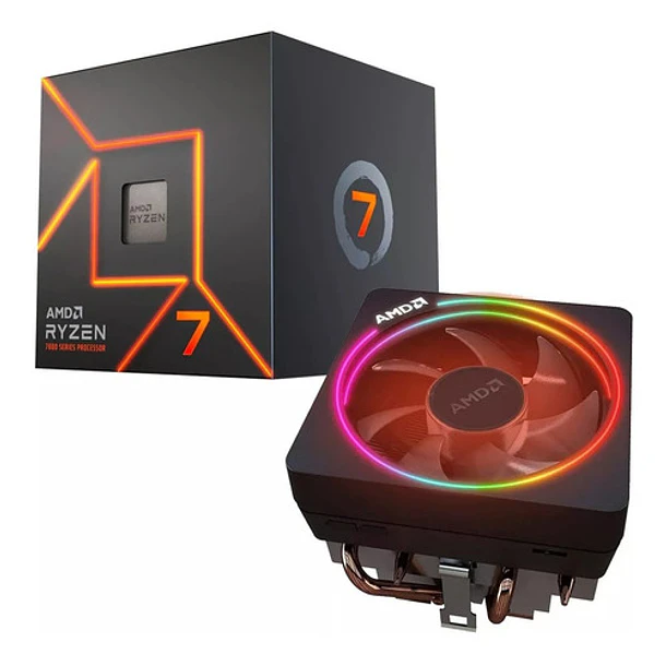 Procesador Amd Ryzen 7 7700 Am5 5.3ghz Ddr5 Pc Con Video 1